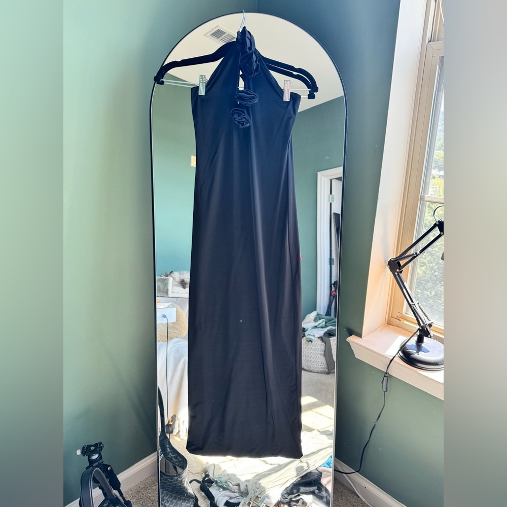 Bardot Black Halter Top